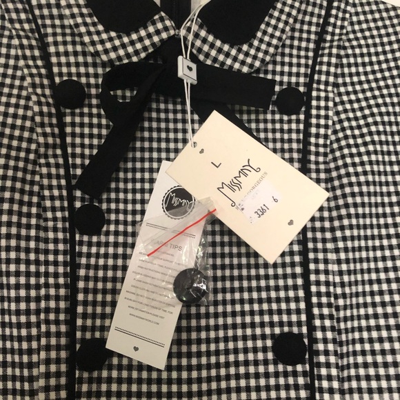 Gingham pin up dress - Picture 6 of 6